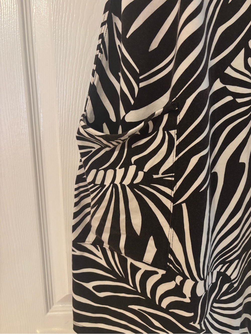 (NWT) FP Movement Hot Shot Romper Black & White Zebra Design - Picture 5 of 6